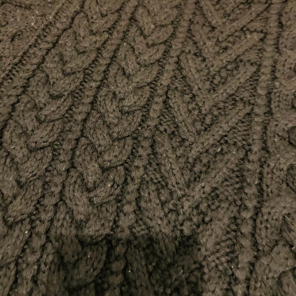 Vintage Mens J. Crew Wool Irish Fisherman Sweater - Picture 6 of 7
